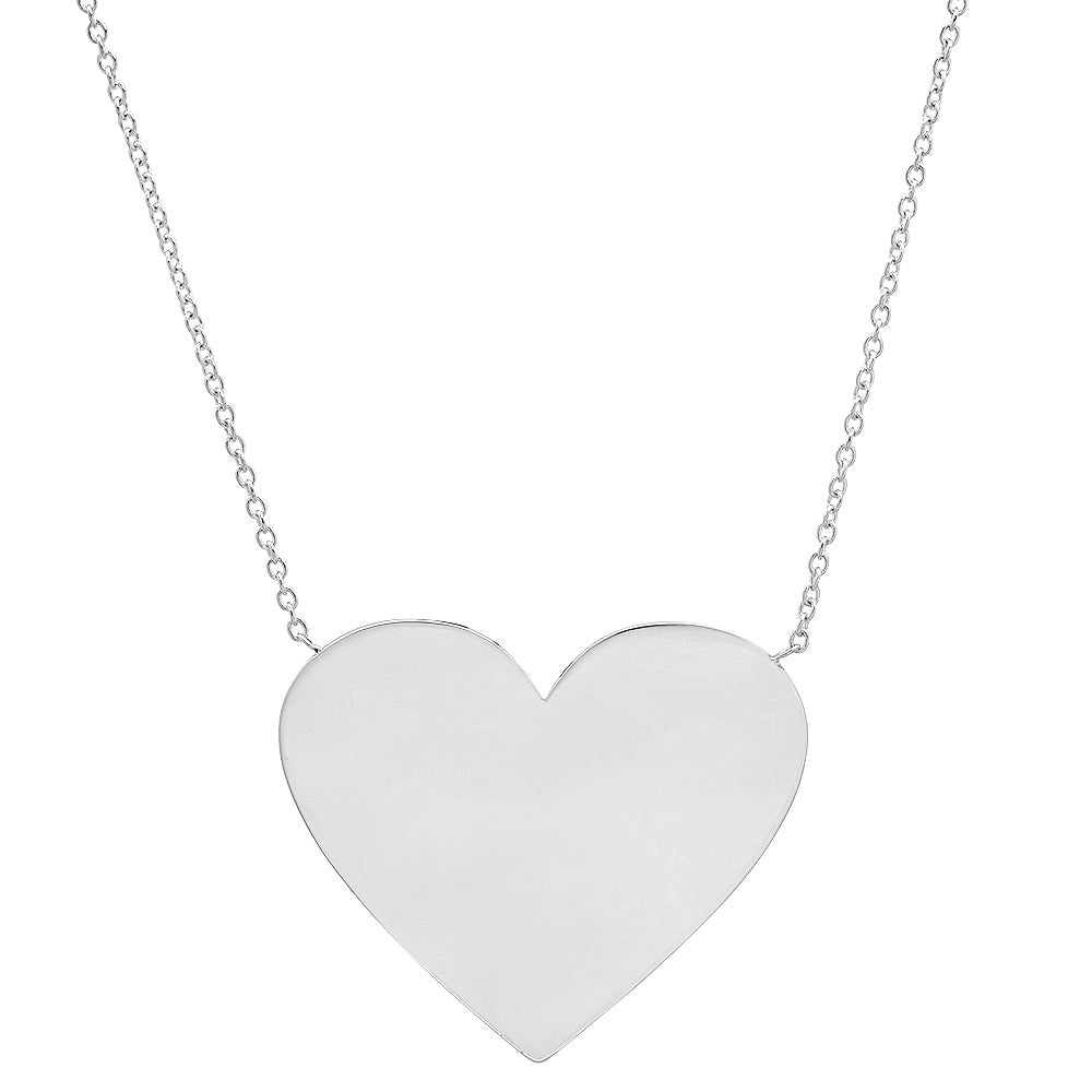JUMBO HEART NECKLACE – G.ROCK L.A JUMBO HEART NECKLACE – G.ROCK L.A