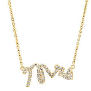 GOLD MRS NECKLACE