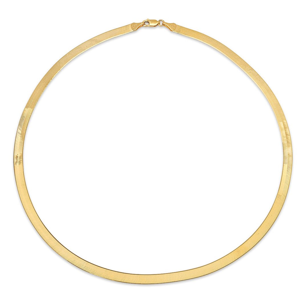 5mm Herringbone Chain Necklace