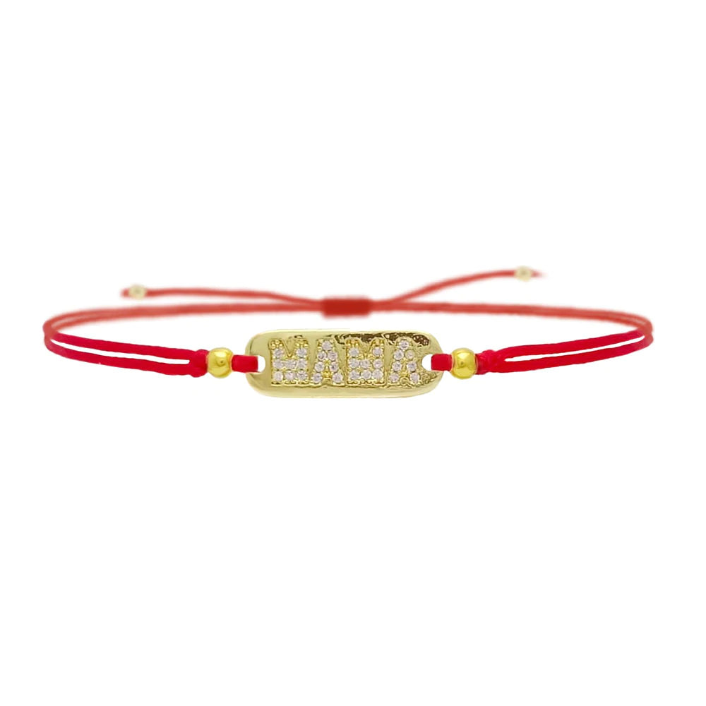 Red string mama bracelet