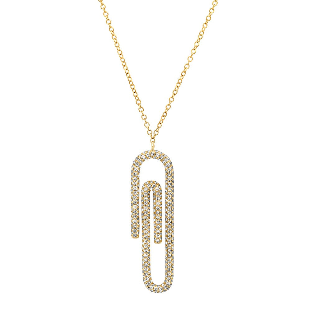 
            
                Load image into Gallery viewer, Paper Clip Necklace
            
        