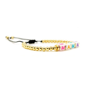 Rainbow Cube Mama Bracelet